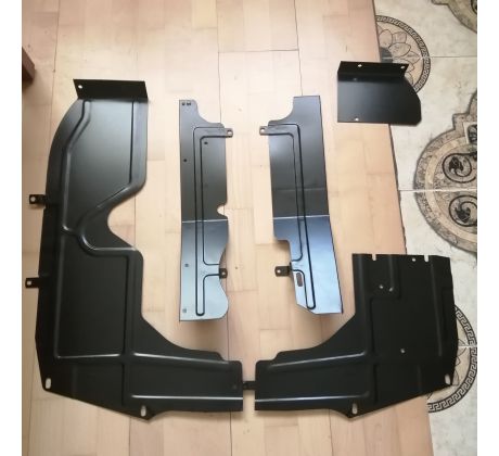 sada  šusplechov do motorového priestoru