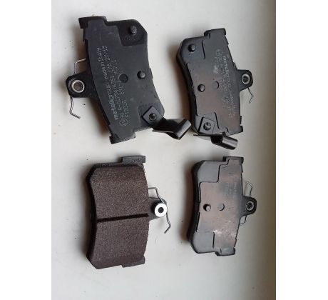 zadné brzdové platničky MG f/MG tf