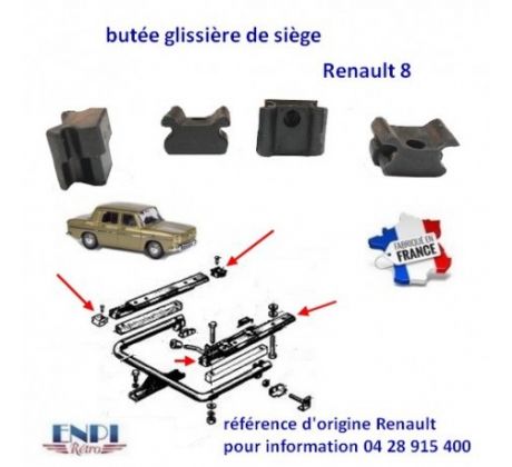 dorazy kolajničiek sedadla