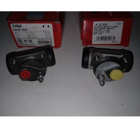 zadné brzdové valčeky